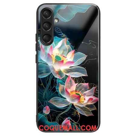 Coque Samsung Galaxy A16 4G / 5G Verre Trempé Fleurs