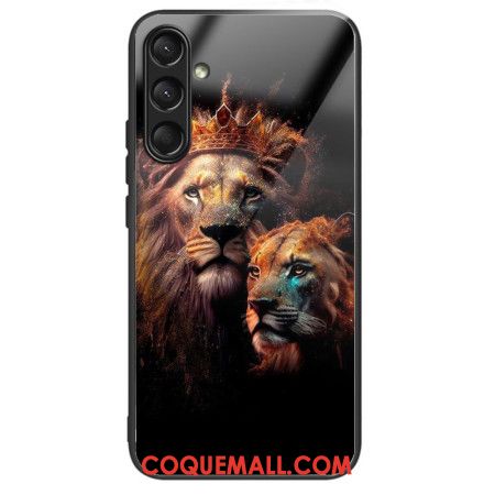 Coque Samsung Galaxy A16 4G / 5G Verre Trempé Lions