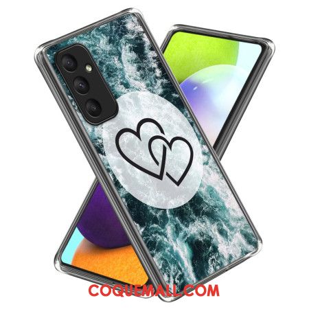 Coque Samsung Galaxy A55 5G Cœur à Cœur