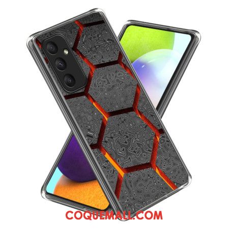 Coque Samsung Galaxy A55 5G Géométrique Sombre