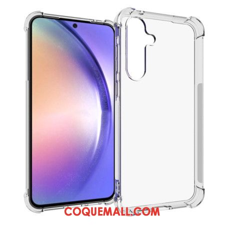 Coque Samsung Galaxy A55 5G Transparente Coins Renforcés