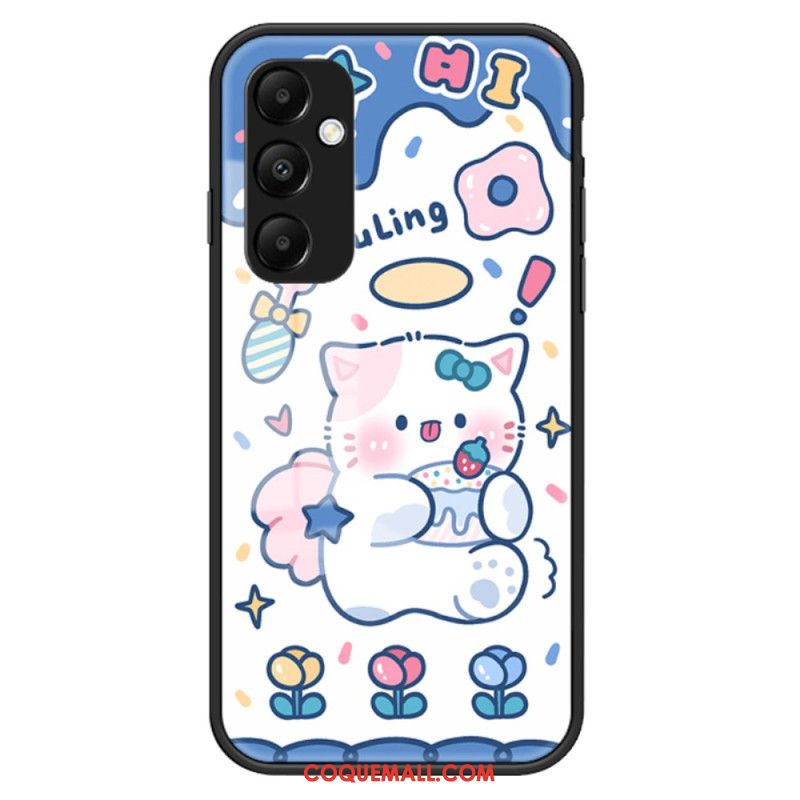 Coque Samsung Galaxy A55 5G Verre Trempé Cartoon