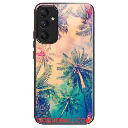 Coque Samsung Galaxy A55 5G Verre Trempé Palmiers