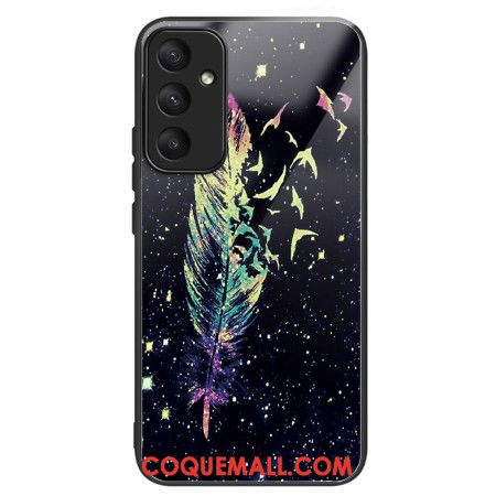 Coque Samsung Galaxy A55 5G Verre Trempé Plume