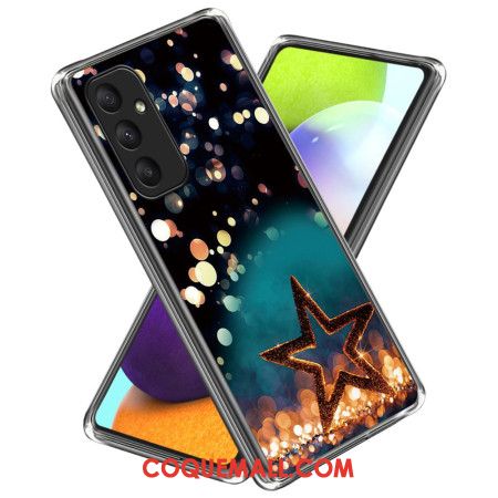 Coque Samsung Galaxy A55 5G Étoile à Cinq Branches