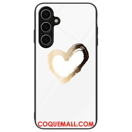 Coque Samsung Galaxy S24 FE Coeur Doré