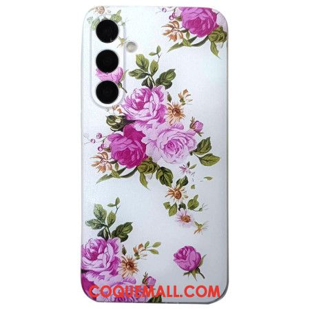 Coque Samsung Galaxy S24 FE Fleurs Roses