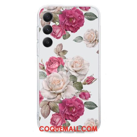 Coque Samsung Galaxy S24 FE Pivoines