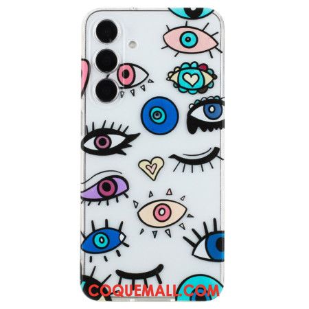 Coque Samsung Galaxy S24 FE Yeux