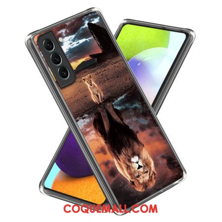 Coque Samsung Galaxy S24 Plus 5G Rêve de Lion