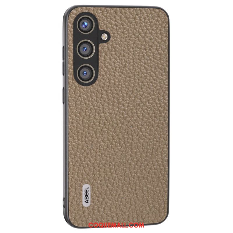 Coque Samsung Galaxy S24 Plus 5G Texture Litchi ABEEL