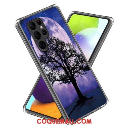 Coque Samsung Galaxy S24 Ultra 5G Arbre et Lune