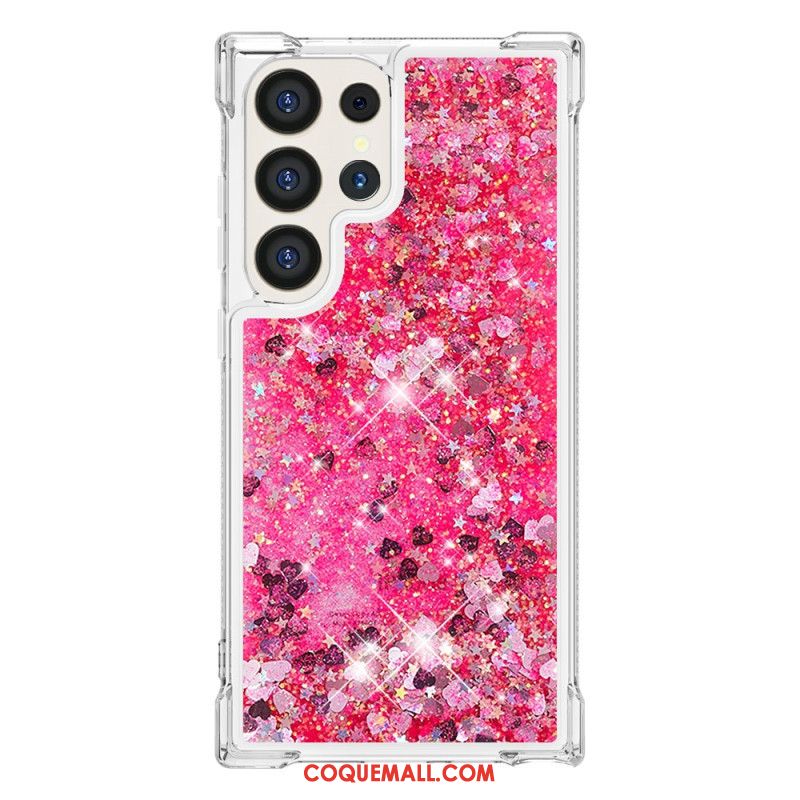 Coque Samsung Galaxy S24 Ultra 5G Paillettes Scintillantes