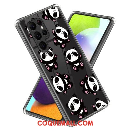 Coque Samsung Galaxy S24 Ultra 5G Pandas