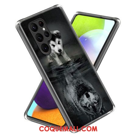 Coque Samsung Galaxy S24 Ultra 5G Rêve de Chiot