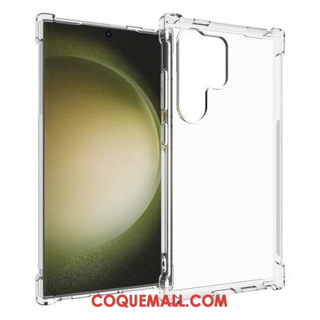 Coque Samsung Galaxy S24 Ultra 5G Transparente Coins Renforcés