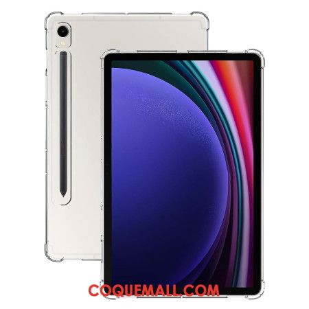 Coque Samsung Galaxy Tab S9 Transparente Coins Renforcés