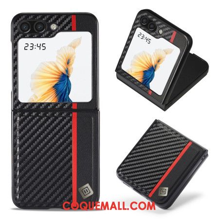 Coque Samsung Galaxy Z Flip 5 Fibre Carbone Line