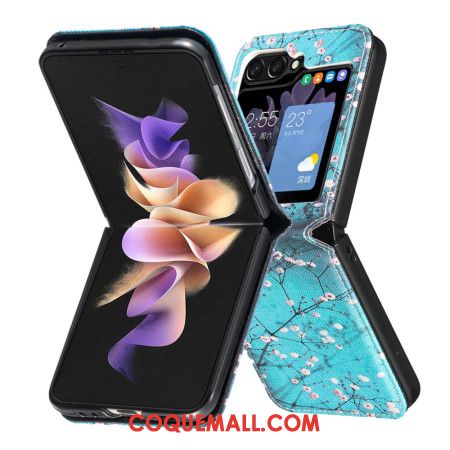 Coque Samsung Galaxy Z Flip 6 Fleurs de Prunier