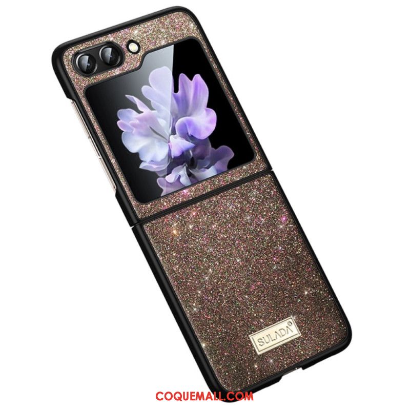 Coque Samsung Galaxy Z Flip 6 Paillettes SULADA