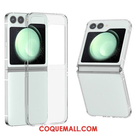 Coque Samsung Galaxy Z Flip 6 Rigide Transparente