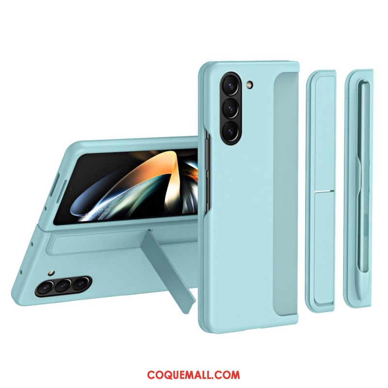 Coque Samsung Galaxy Z Fold 5 avec Support et Porte-Stylet