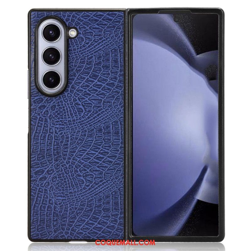 Coque Samsung Galaxy Z Fold 6 Effet Cuir