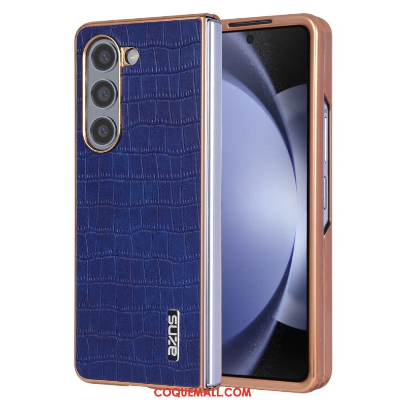 Coque Samsung Galaxy Z Fold 6 Style Cuir AZNS