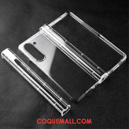 Coque Samsung Galaxy Z Fold 6 Transparente 3 Pièces