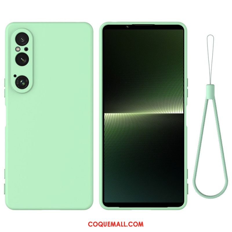 Coque Sony Xperia 1 VI Silicone à Lanière