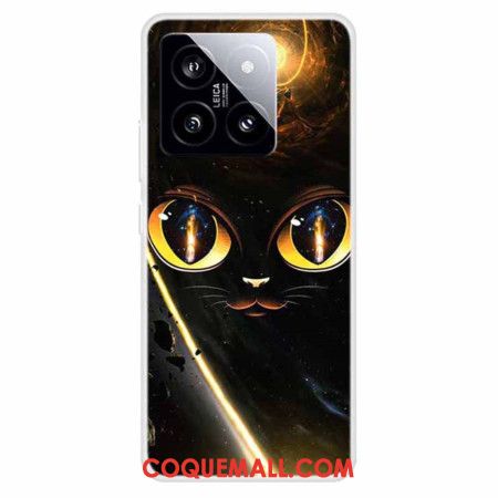 Coque Xiaomi 14 Yeux de chat