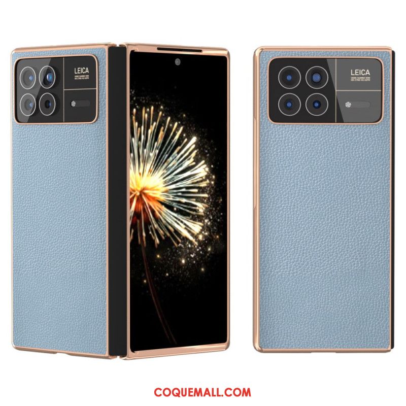 Coque Xiaomi Mix Fold 3 Effet Cuir