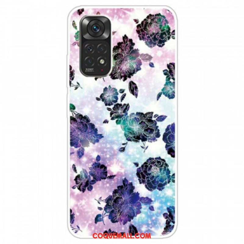 Coque Xiaomi Redmi Note 11 / 11s Fleurs Vintage