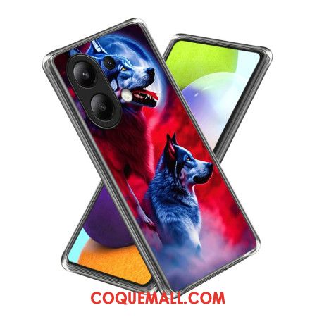 Coque Xiaomi Redmi Note 13 4G Loup