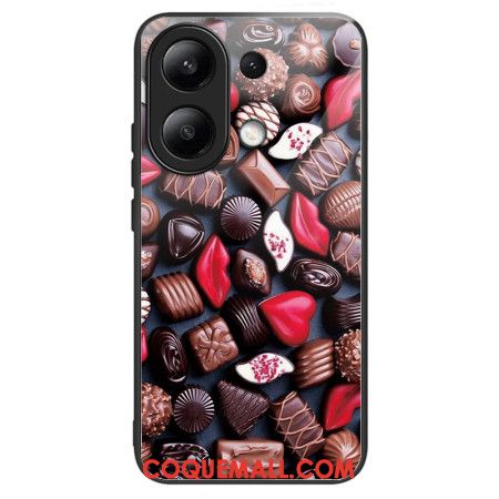 Coque Xiaomi Redmi Note 13 4G Verre Trempé Chocolat