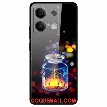 Coque Xiaomi Redmi Note 13 5G Verre Trempé Bouteille de Souhaits