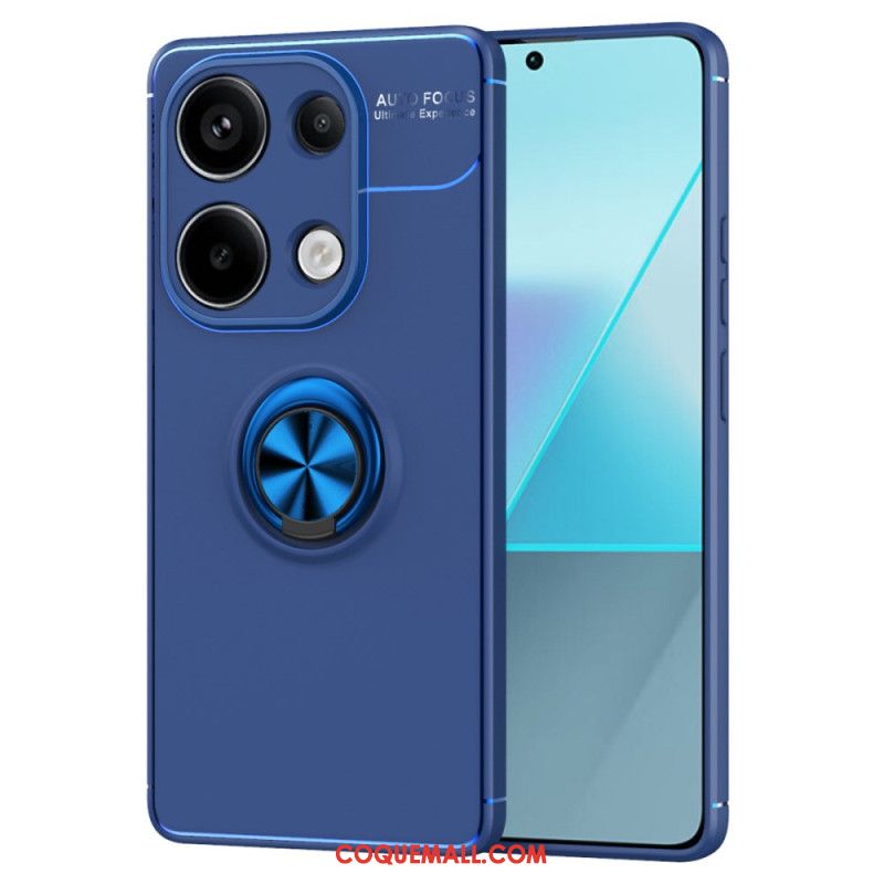 Coque Xiaomi Redmi Note 13 Pro 4G / Poco M6 Pro 4G Anneau Support Métallique