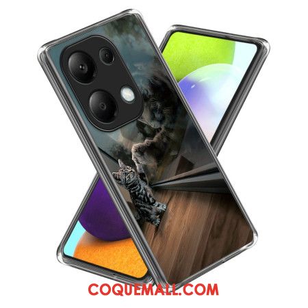 Coque Xiaomi Redmi Note 13 Pro 4G / Poco M6 Pro 4G Chat Miroir