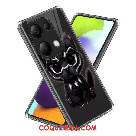 Coque Xiaomi Redmi Note 13 Pro 4G / Poco M6 Pro 4G Chat Noir