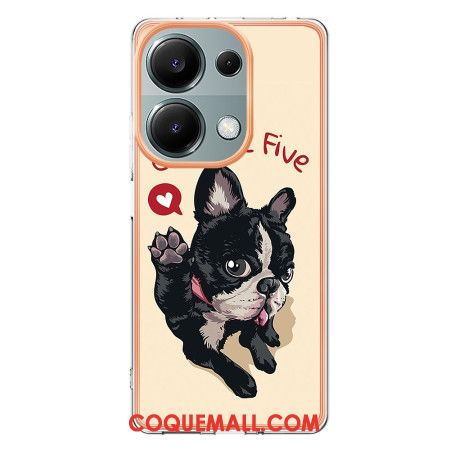 Coque Xiaomi Redmi Note 13 Pro 4G / Poco M6 Pro 4G Chien Give Me Five