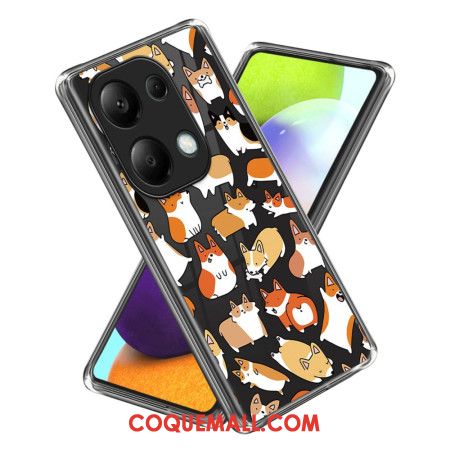 Coque Xiaomi Redmi Note 13 Pro 4G / Poco M6 Pro 4G Chiens