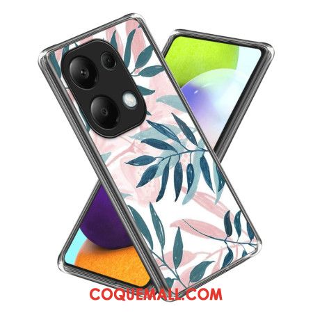 Coque Xiaomi Redmi Note 13 Pro 4G / Poco M6 Pro 4G Feuilles