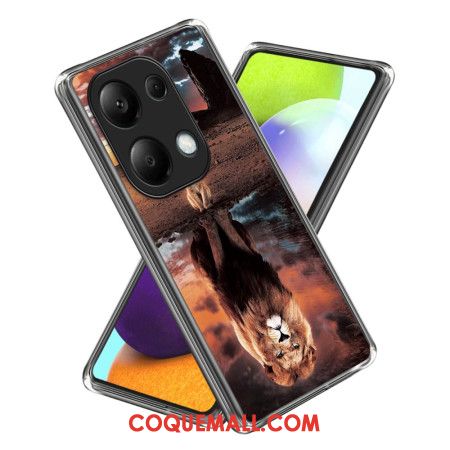 Coque Xiaomi Redmi Note 13 Pro 4G / Poco M6 Pro 4G Rêve de Lion