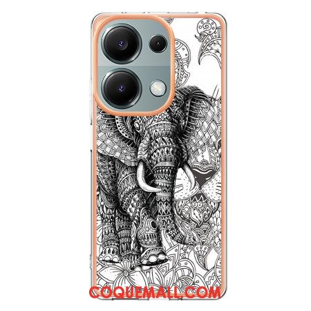 Coque Xiaomi Redmi Note 13 Pro 4G / Poco M6 Pro 4G Totem Éléphant