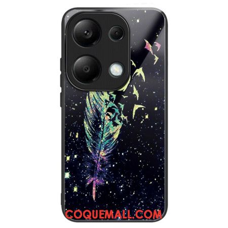 Coque Xiaomi Redmi Note 13 Pro 4G / Poco M6 Pro 4G Verre Trempé Plume