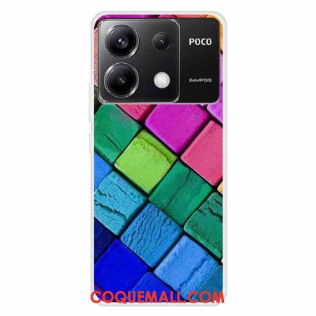 Coque Xiaomi Redmi Note 13 Pro 5G / Poco X6 5G Blocs Colorés