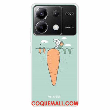 Coque Xiaomi Redmi Note 13 Pro 5G / Poco X6 5G Carottes et Lapin