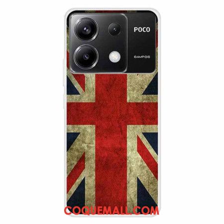 Coque Xiaomi Redmi Note 13 Pro 5G / Poco X6 5G Drapeau du Royaume-Uni