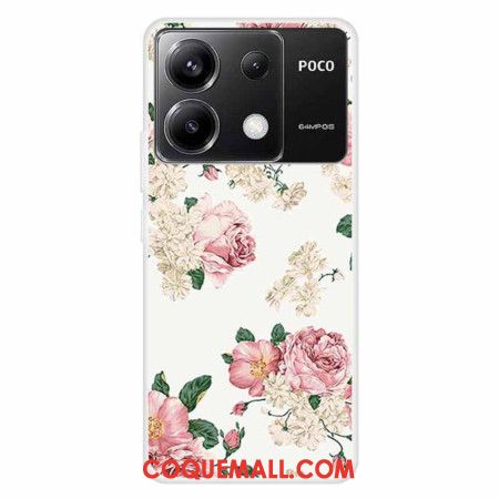 Coque Xiaomi Redmi Note 13 Pro 5G / Poco X6 5G Fleurs Liberty