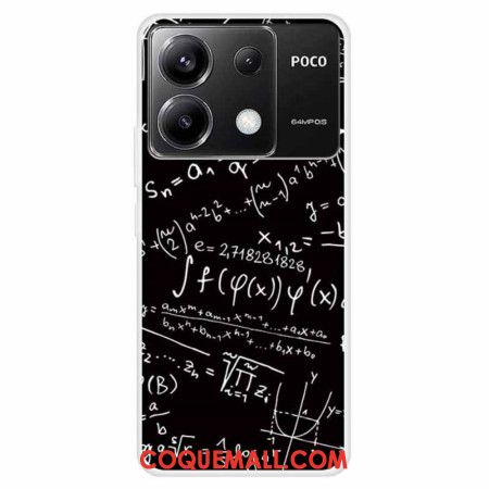 Coque Xiaomi Redmi Note 13 Pro 5G / Poco X6 5G Formule Mathématique